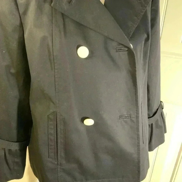 Talbots Cotton Pea Coat NWT - Picture 9 of 12